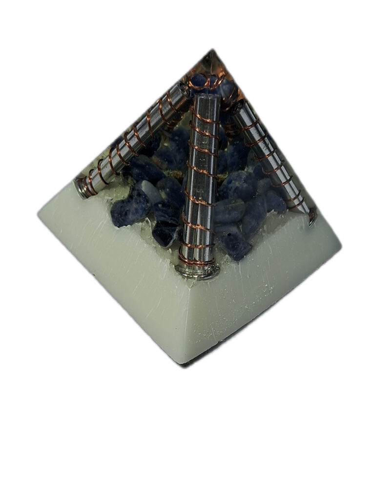 Lapis Lazuli Orgonite Pyramid