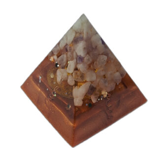 Amethyst Orgonite Pyramid 5cm