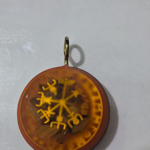 Runic Orgonite Pendant
