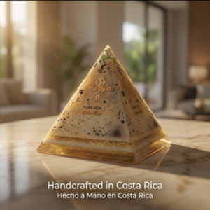 Jade Orgonite Pyramid Pura Vida Edition 16 cm