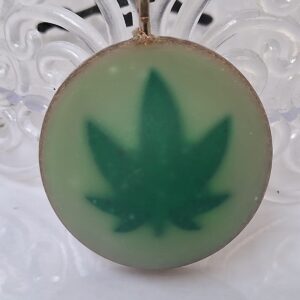 Botanical Leaf Orgonite Pendant