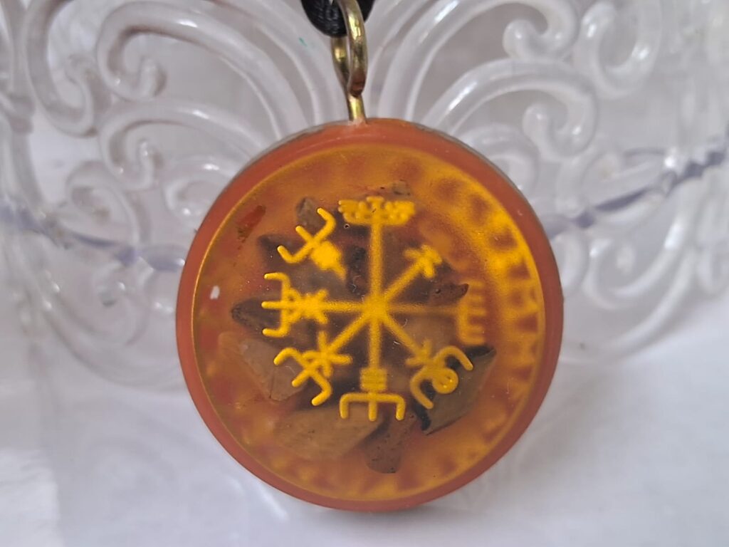 Runic Orgonite Pendant