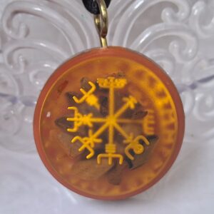 Runic Orgonite Pendant